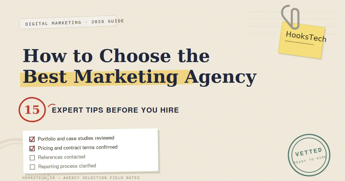 How to Choose a Digital Marketing Agency in 2026