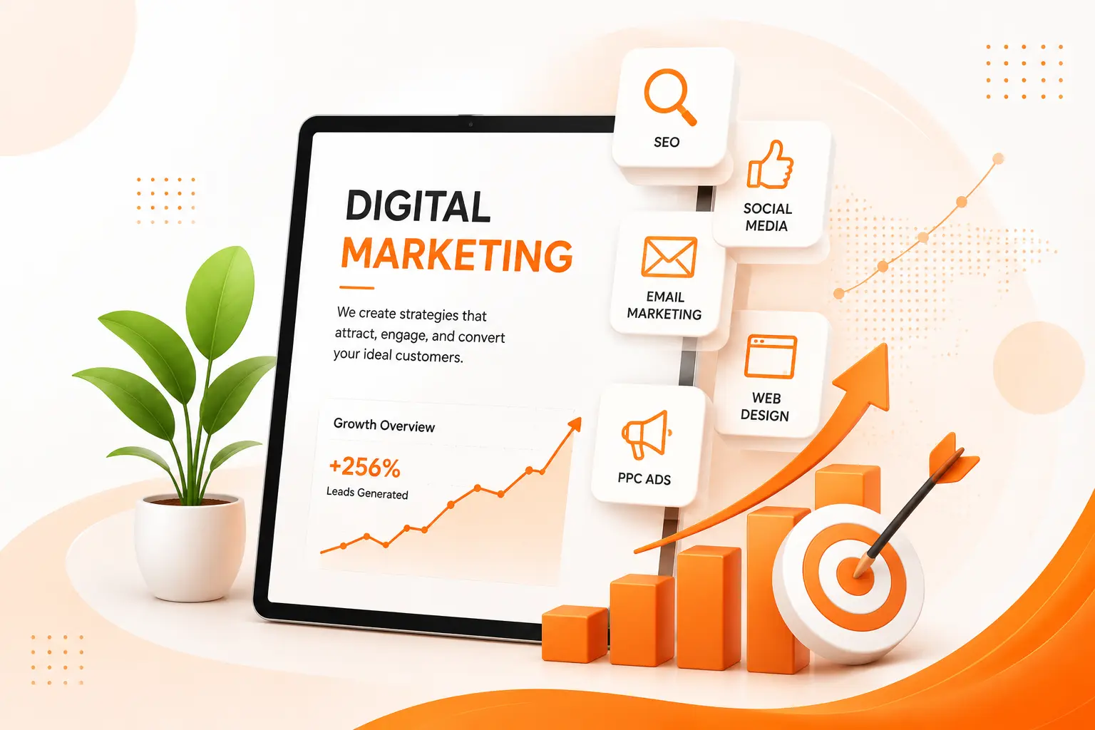 Hooks Tech Digital Marketing Dashboard
